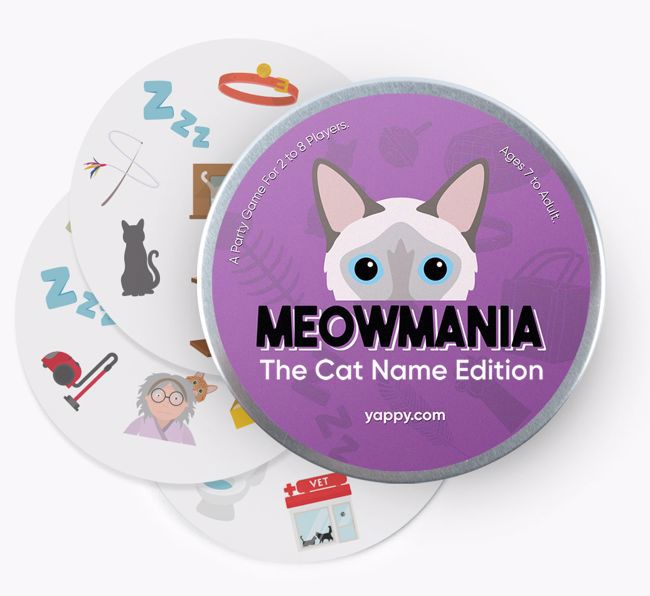 Meowmania: The {dogsName} Edition - {breedCommonName} Card Game 